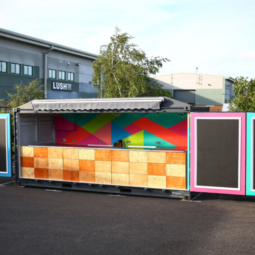 HIRE Our 20ft Converted Shipping Container Bar Innovative Hire