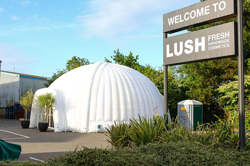 Inflatable marquee hire