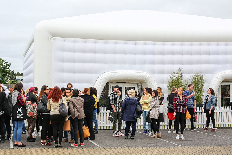 Inflatable marquee event hire