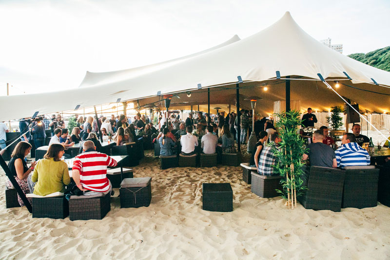 Stretch tents for hire