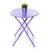 Purple Bistro Table For Hire
