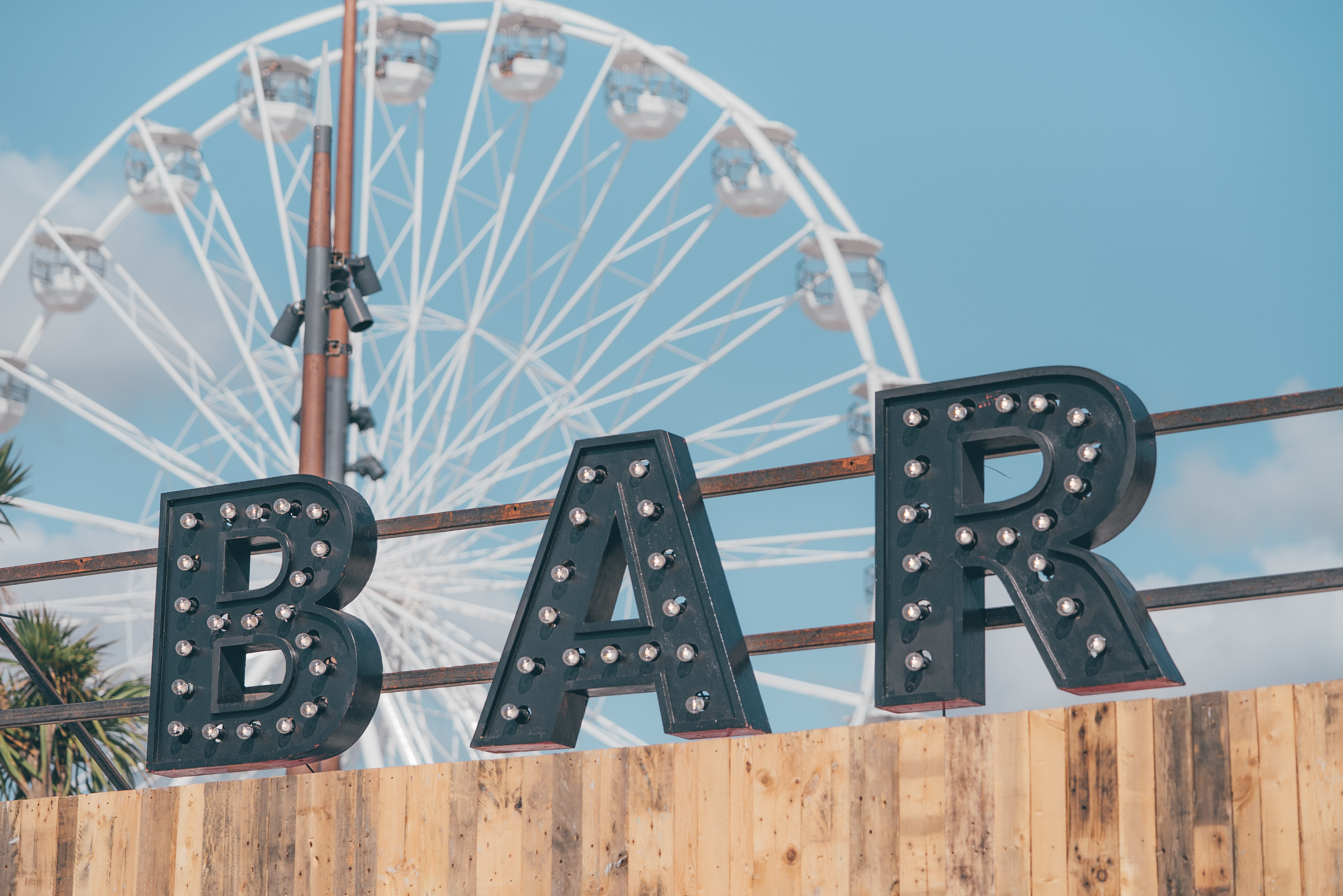 BAR Light Up Letter Signs